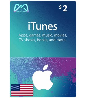iTunes USA 2$ Gift Card