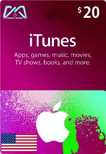 Buy Apple iTunes Gift Card iTunes CANADA 20 CAD - Cheap - !