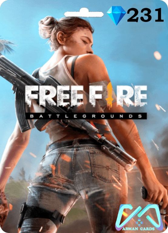 Free Fire 231 Diamonds Instant Top Up