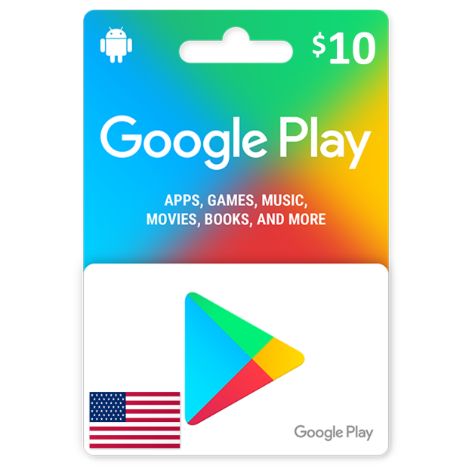 Google Play Gift Card(US) 10$