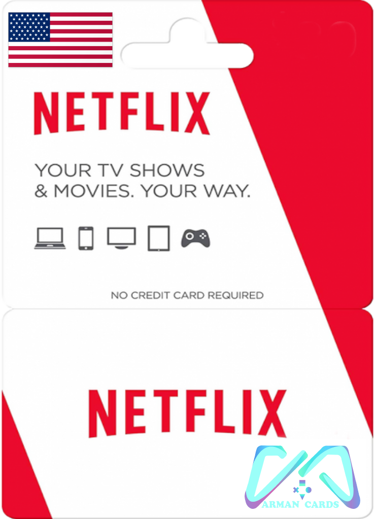 Netflix Gift Card (US) 50